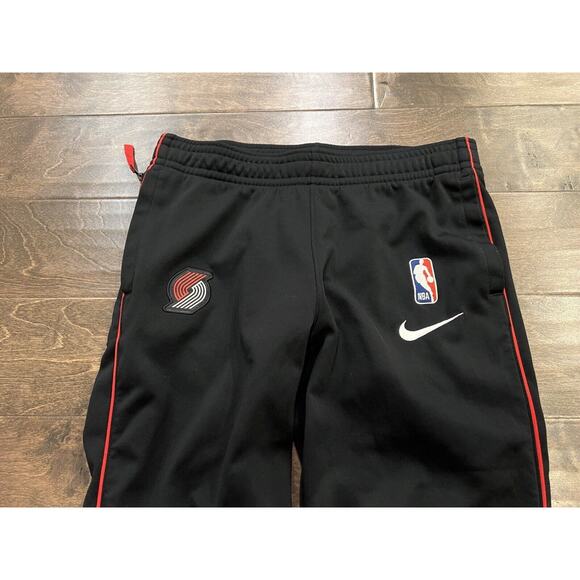 Nike Mens Black NBA Portland Trailblazers Sweatpants Size S SMALL DN9219-010 - Picture 4 of 10